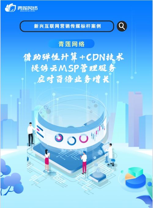 青莲网络云MSP服务 赋能新兴互联网营销企业，从容驾驭百倍业务增长